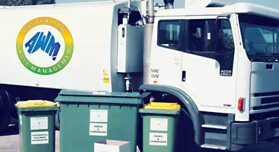 AWM Truck and Trash Bins