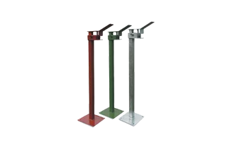 Image of 3 Colured Bin Stands